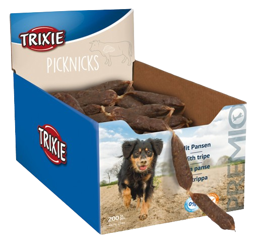 Trixie - PREMIO tyggesalami, 8 cm, fra - Hund - Hundegodteri - Dyrekassen.no