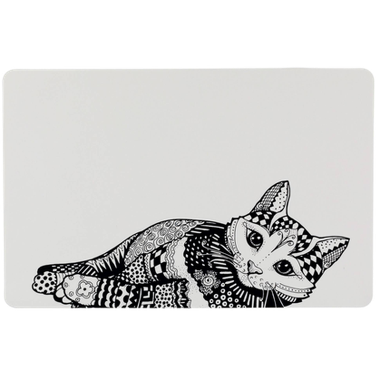 Trixie Zentangle bordskåner hvit 44 cm