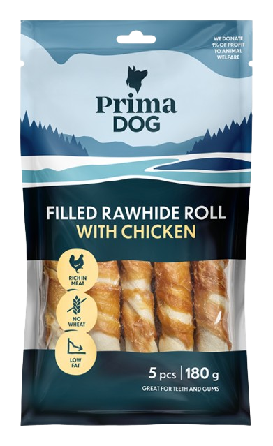 Filled Rawhide with Chicken