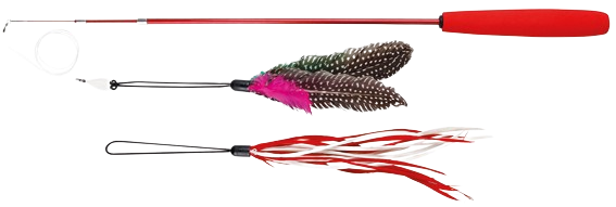 Trixie - Kattleksak teleskopstang 50 cm - Katt - Helse og pels - Hygiene - Katteleker - Dyrekassen.no
