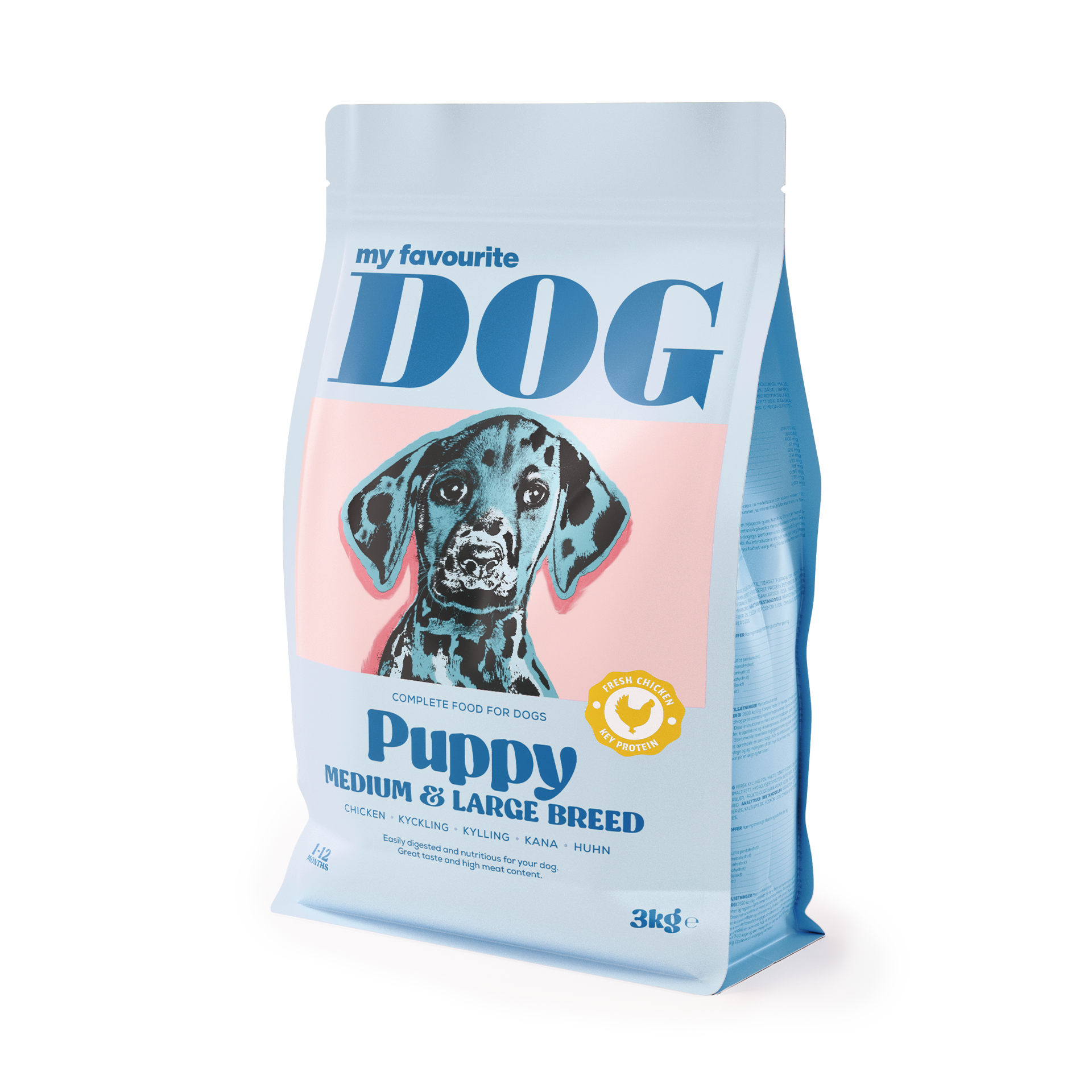 Puppy Medium/Large Breed Kylling 3 kg