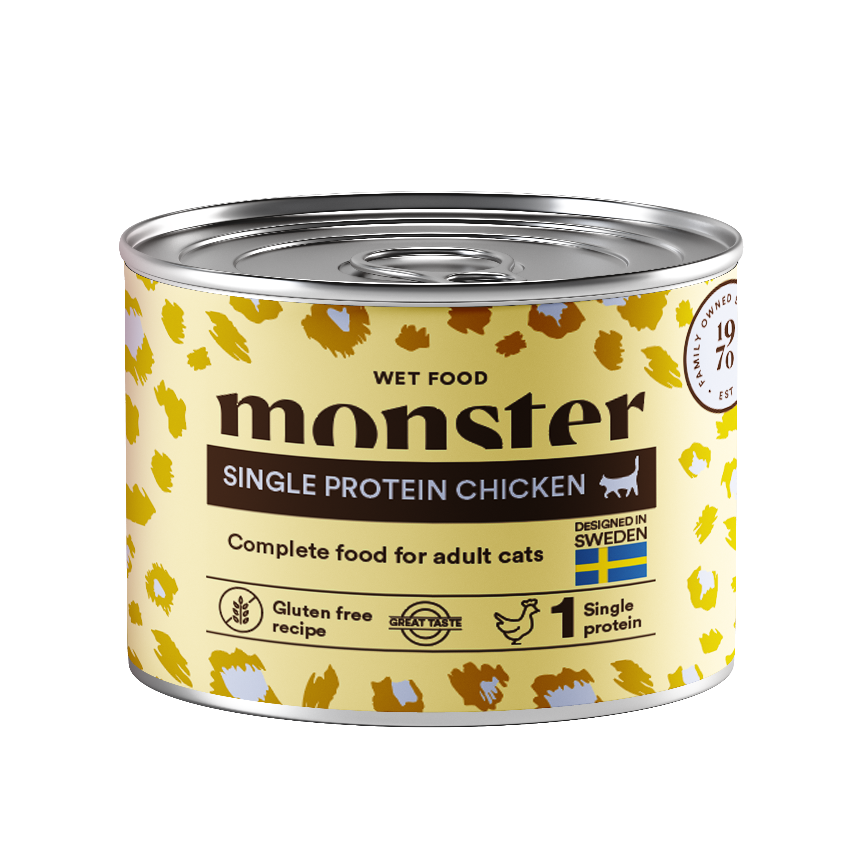 Monster Pet Food Katt Adult Single Protein Chicken Can 200 g