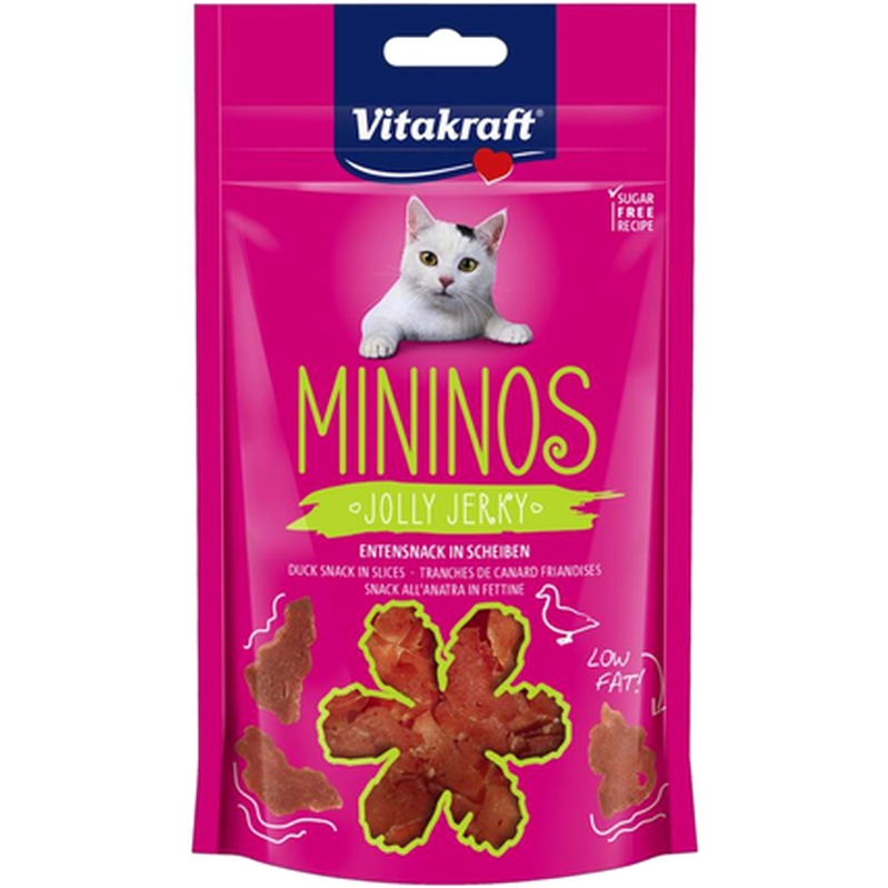 Mininos Duck Snacks Cat 6 stk.