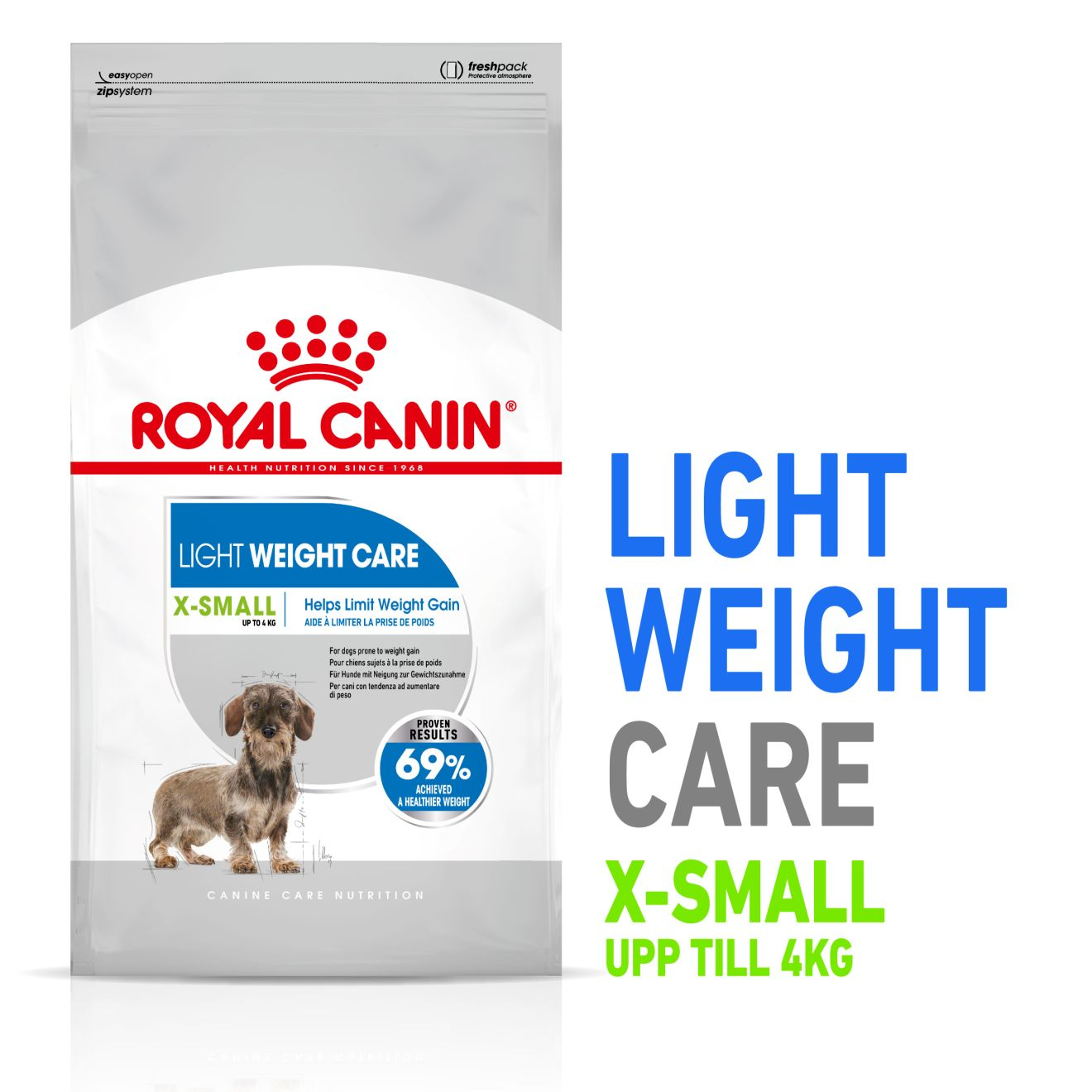 Royal Canin Light Weight Care X-small Adult tørrfôr for hunder 1,5 kg
