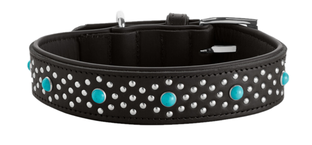 Hundehalsbånd Madona Svart L-XL 70 - Hals 50-60cm