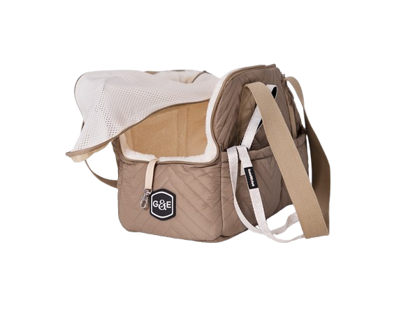 ComfortCuddle bæreveske, 38x20x28cm, Beige