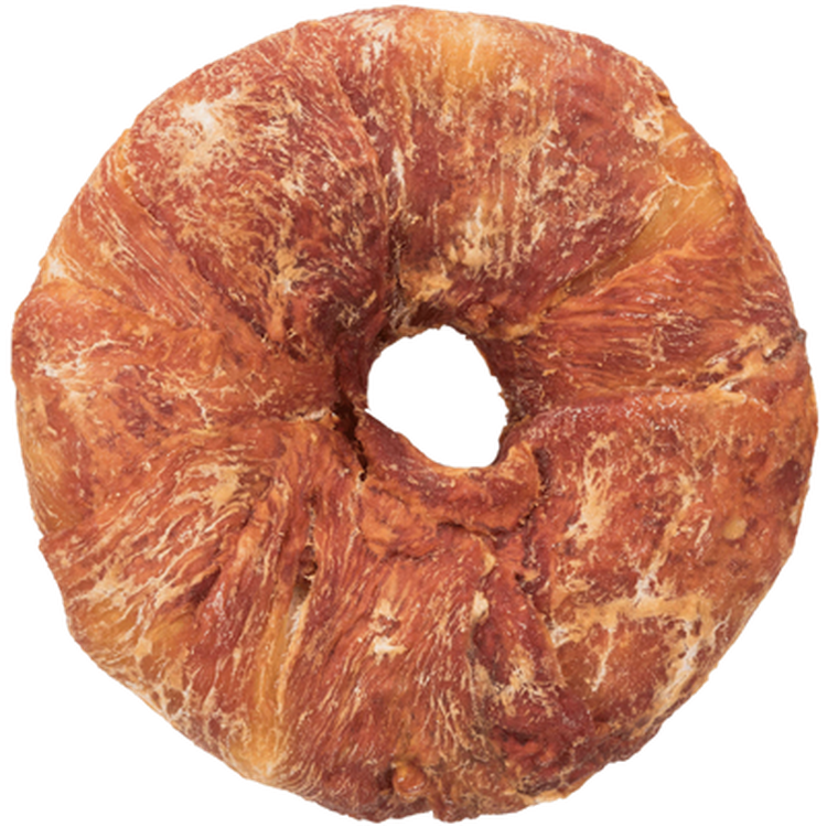Trixie - Denta Fun Tyggering Duck, (Bulk) Brun 10 cm - Hund - Hundegodteri - Dyrekassen.no