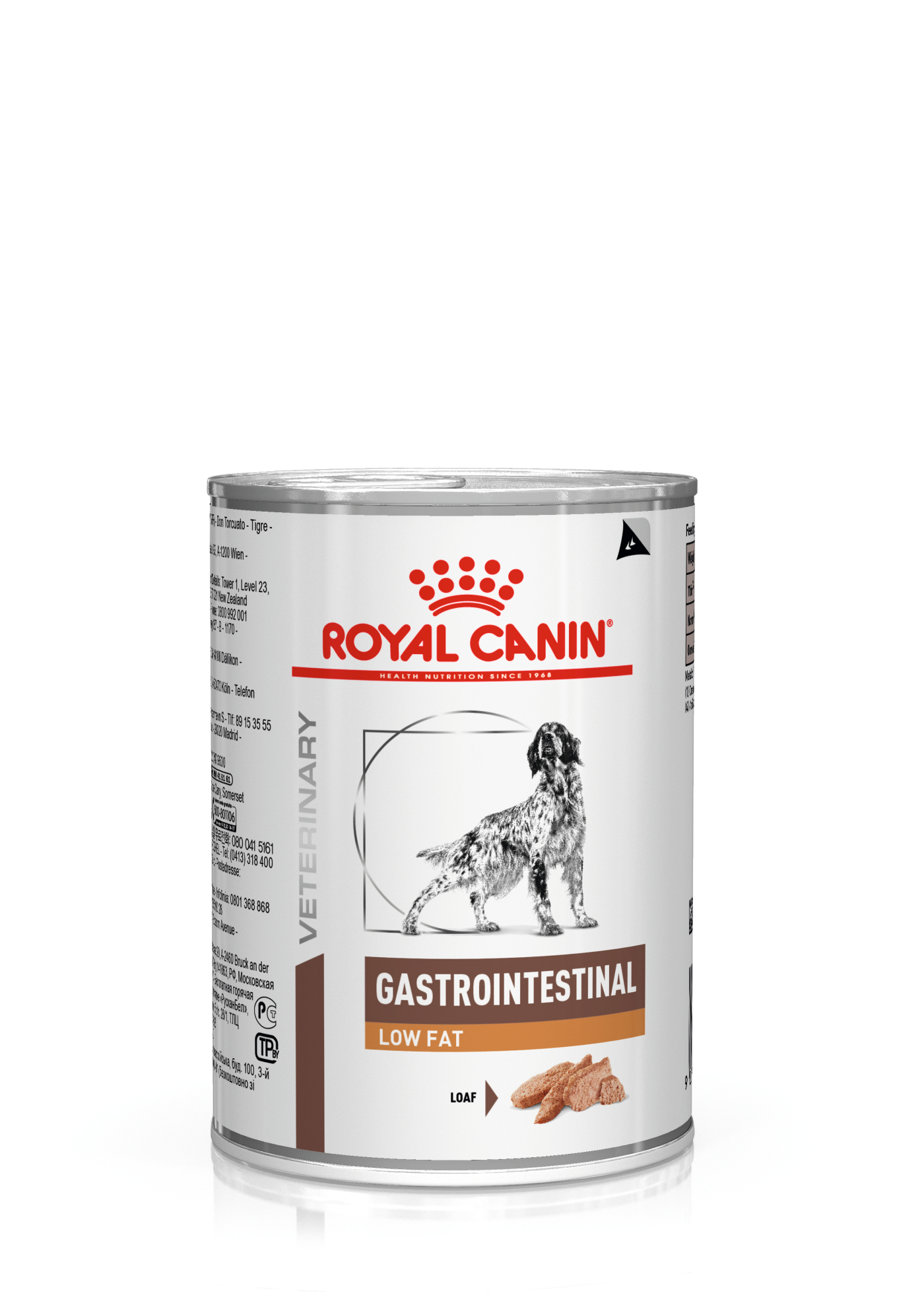 Royal Canin Veterinary Diets Dog - Gastrointestinal Low Fat Loaf våtfôr for hund 200 g - Katt - Helse og pels - Kosttilskudd - Veterinærfôr -