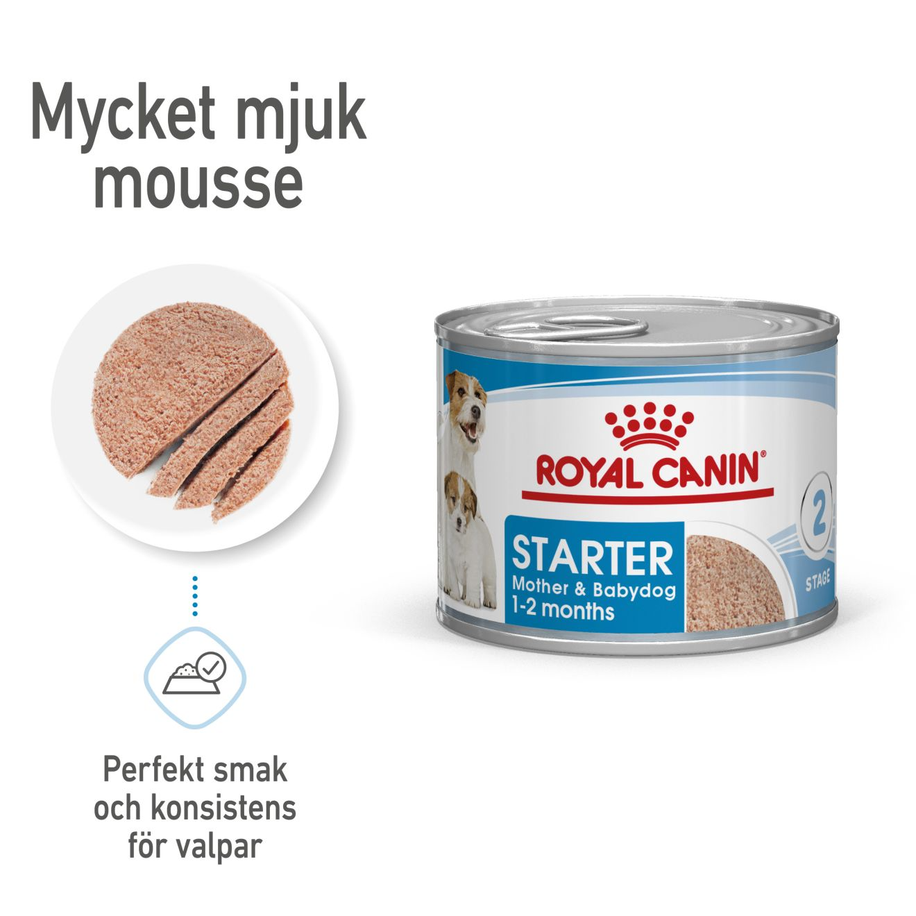 Royal Canin Wet Starter Mousse Våtfôr for hunder