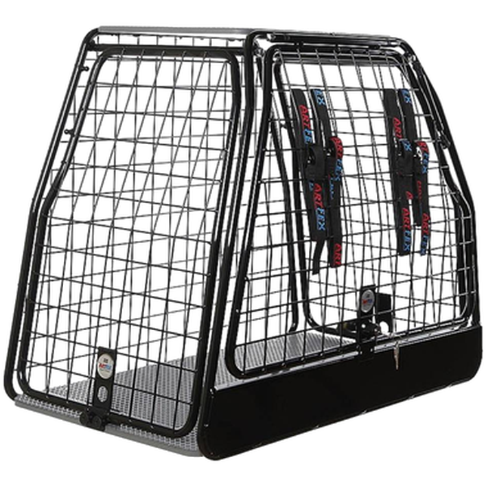 ArtFex - Hundebur Medium Gavel Svart Medium - 10012 - 49,5x83x67,5 cm - Hund - Transport og Reise - Dyrekassen.no