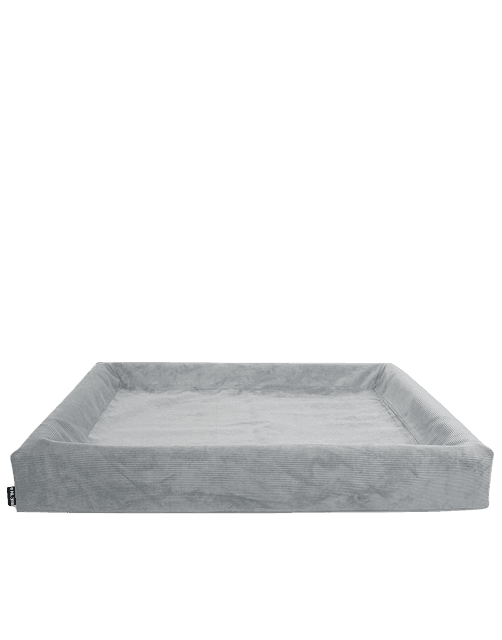 BiaBed Biabädd Överdrag - Rib Grå