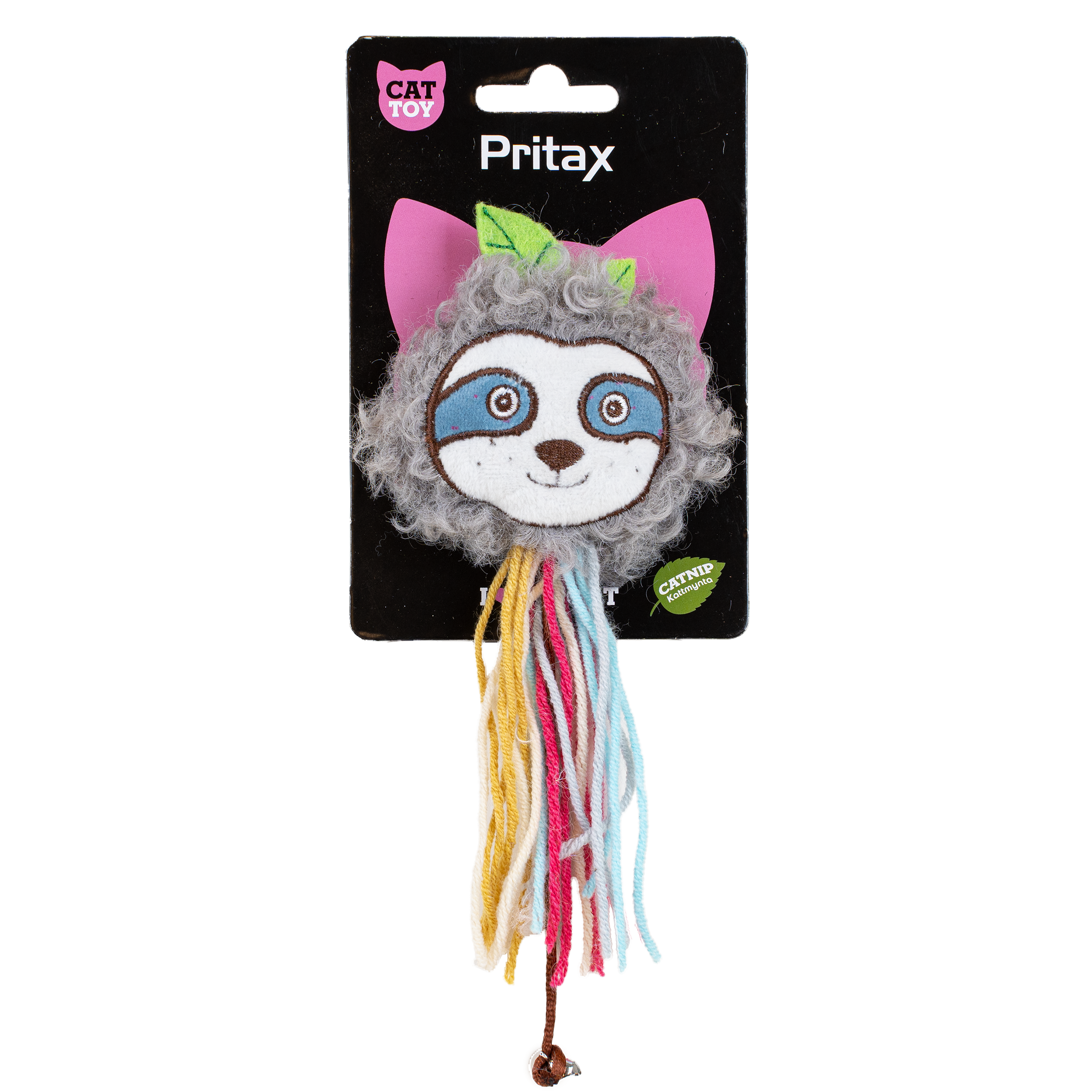 Pritax - Katteleke Sleepwalker Sune med hale, 7x18x2,5cm, Flerfarget - Katt - Helse og pels - Hygiene - Katteleker - Dyrekassen.no