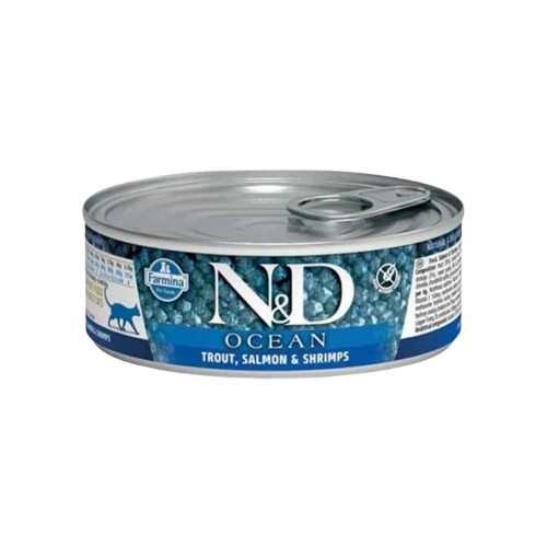 Katt Havørret Laks &amp; Reker