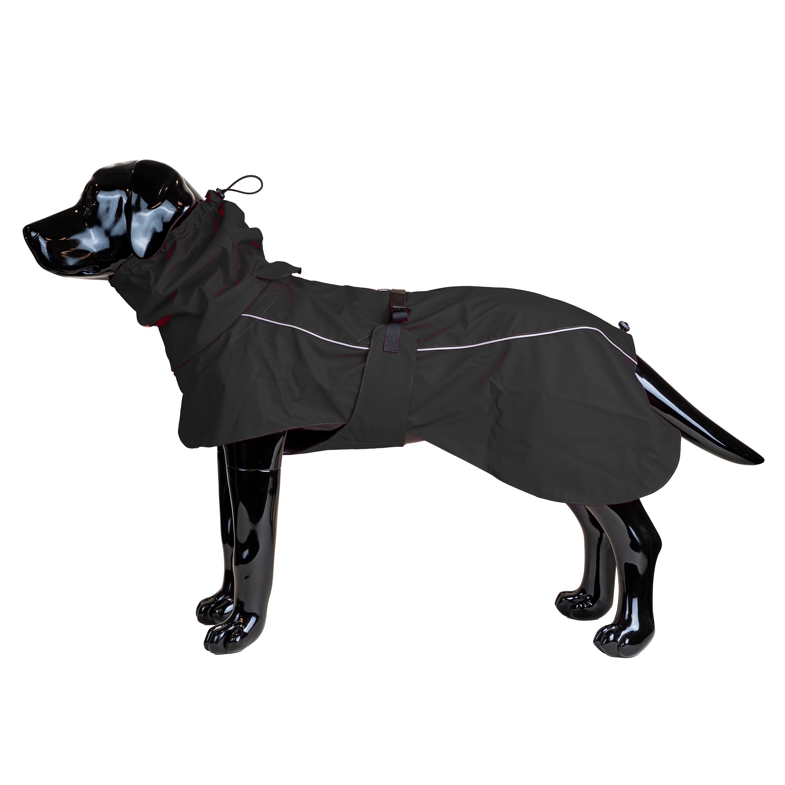 Selected by ZOO - Regnskjerm Drop, 2XL, 55cm, Svart - Hund - Hundebur - Hundeklær - Dyrekassen.no