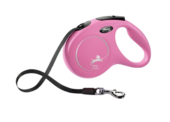 Flexi Rullebånd New Classic Tape Pink