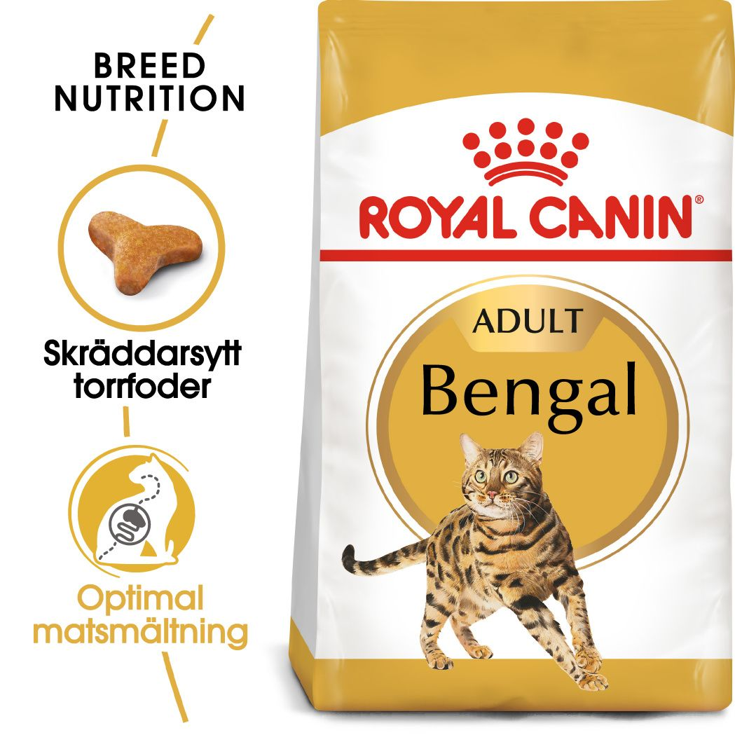 Royal Canin - Katterase Bengal 2 kg - Katt - Helse og pels - Kosttilskudd - Tørrfôr - Dyrekassen.no