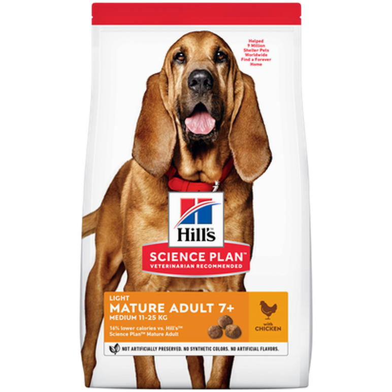 Mature Adult Light 7+ Medium Chicken - Dry Dog Food 14 kg