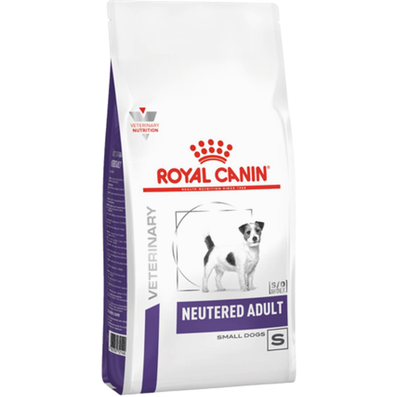 Royal Canin Veterinary Diets Dog - Kastrert Adult Small Dog Tørrfôr for små hunder 8 kg - Katt - Helse og pels - Kosttilskudd - Veterinærfôr -
