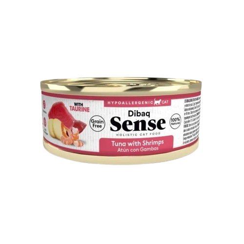 DIBAQ - Cat Sense Grain Free Tuna with Shrimps 70 gr - Katt - Helse og pels - Kosttilskudd - Tørrfôr - Dyrekassen.no