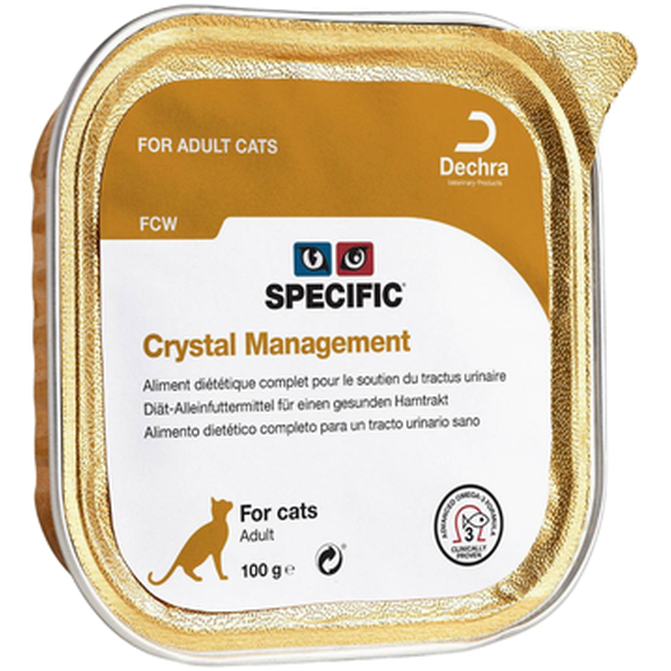 Specific - Cats FCW Crystal Management 100 g x 7 stk. - Katt - Helse og pels - Hygiene - Kattemat - Dyrekassen.no