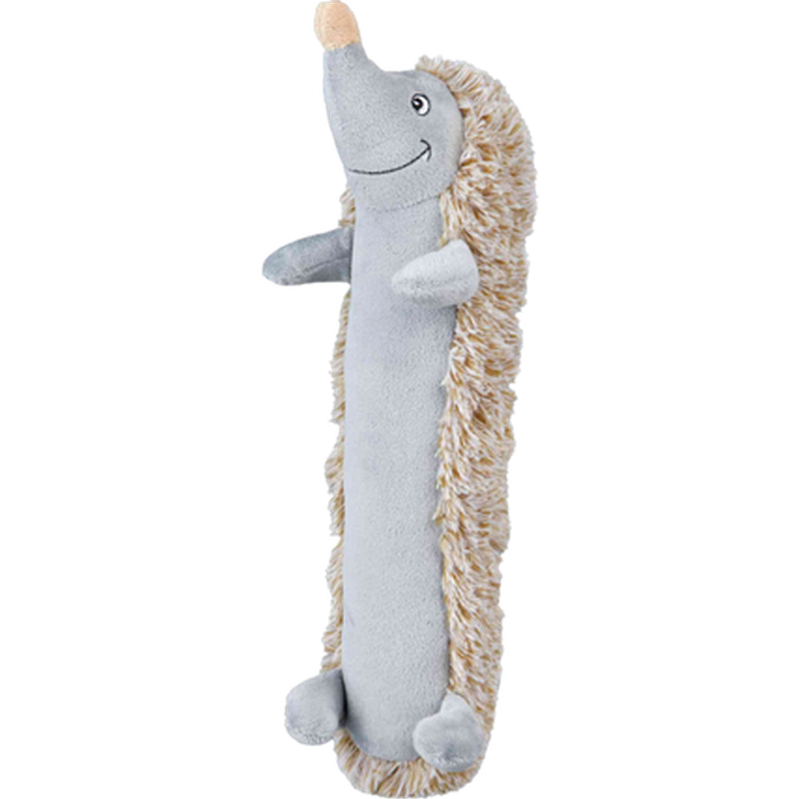Trixie Plysj Pinnsvin Longie sensitive hunder Grå 37 cm