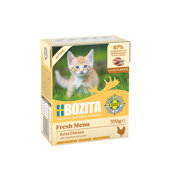 Bozita Katt Kitten kylling i saus 370 g