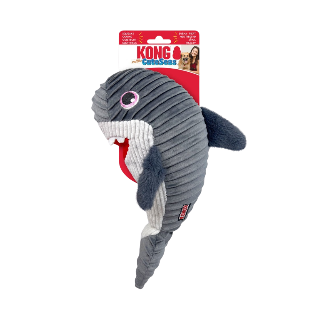 Kong Kong Hundleketøy Cuteseas Rufflez Shark M-L