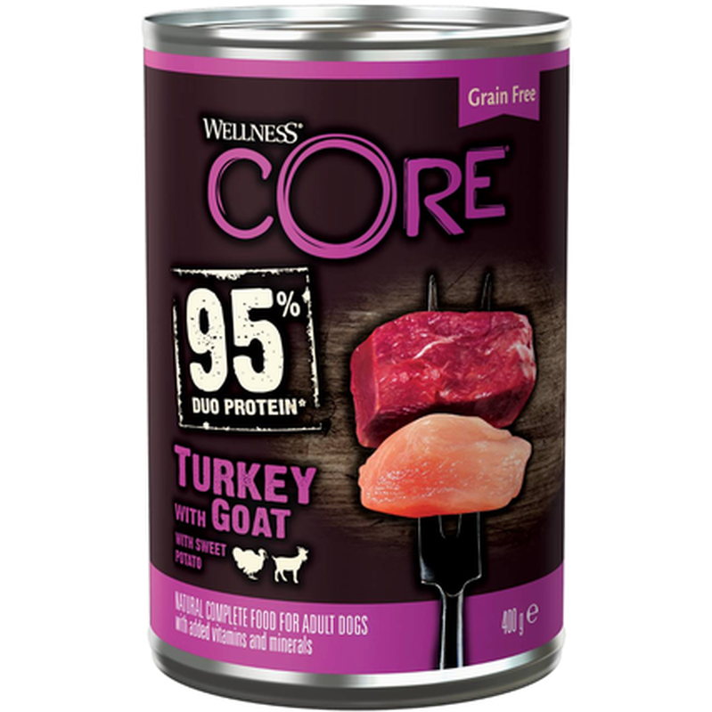 CORE Petfood Dog Adult 95 % Turkey & Goat