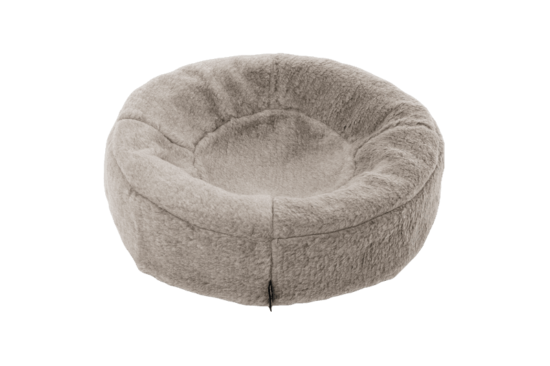 Biabädd Överdrag Rund Pilé Mullvadsbrun Nr 0 - Ø 50 x 50 cm
