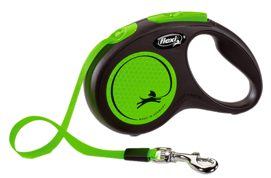 Flexi Rullebånd New Neon Tape Green