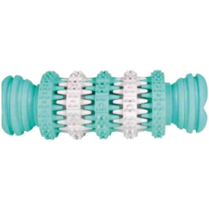 Trixie Denta Fun Mintfresh Bone 11,5cm - Naturlig gummi
