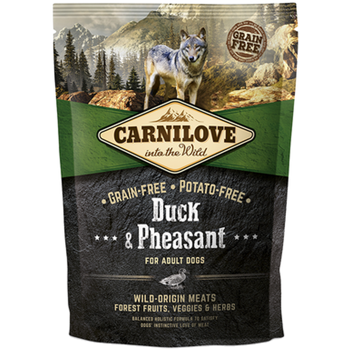 Carnilove - Adult All Breed Duck & Pheasant 12 kg - Hund - Hundefôr - Dyrekassen.no