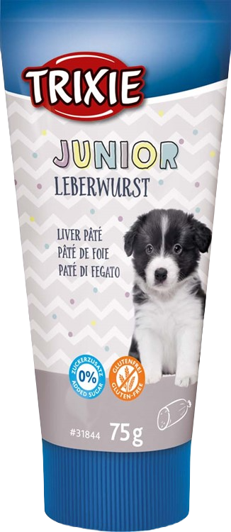 Trixie - Junior leverpostei med grønnleppemusling, 75 g - Hund - Hundegodteri - Dyrekassen.no