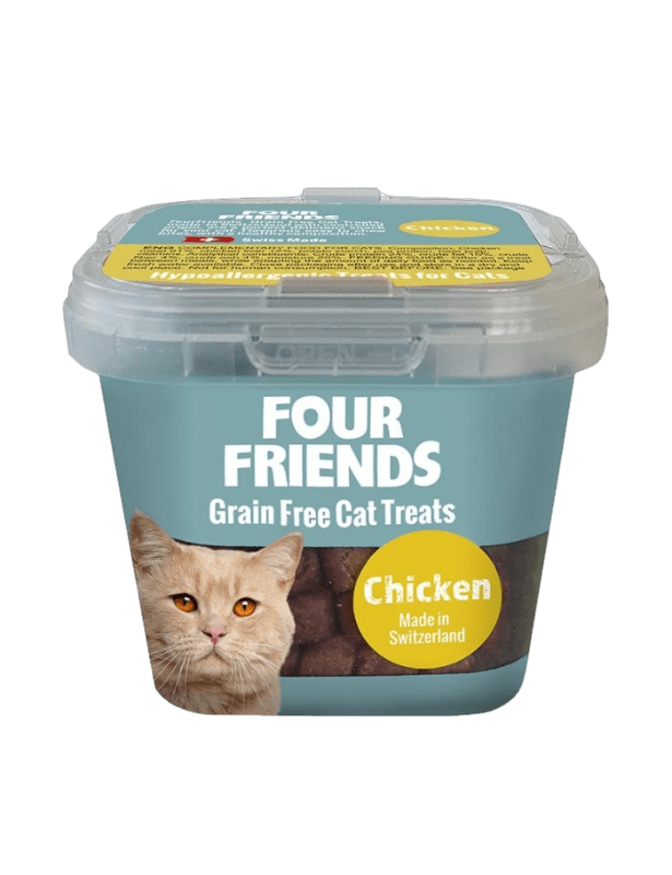 FourFriends - Kornfri kattegodbit kylling 100 g - Katt - Helse og pels - Hygiene - Godbiter - Dyrekassen.no
