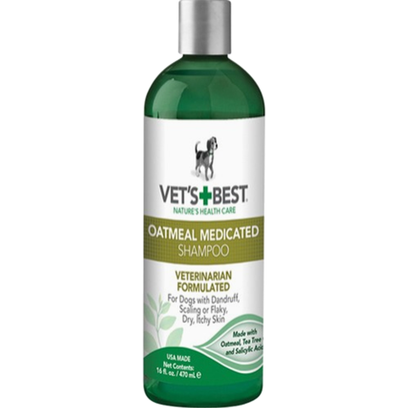 Vet's Best - Medisinsk hundesjampo med havremel 470 ml - Hund - Hundepleie - Shampoo og balsam - Dyrekassen.no