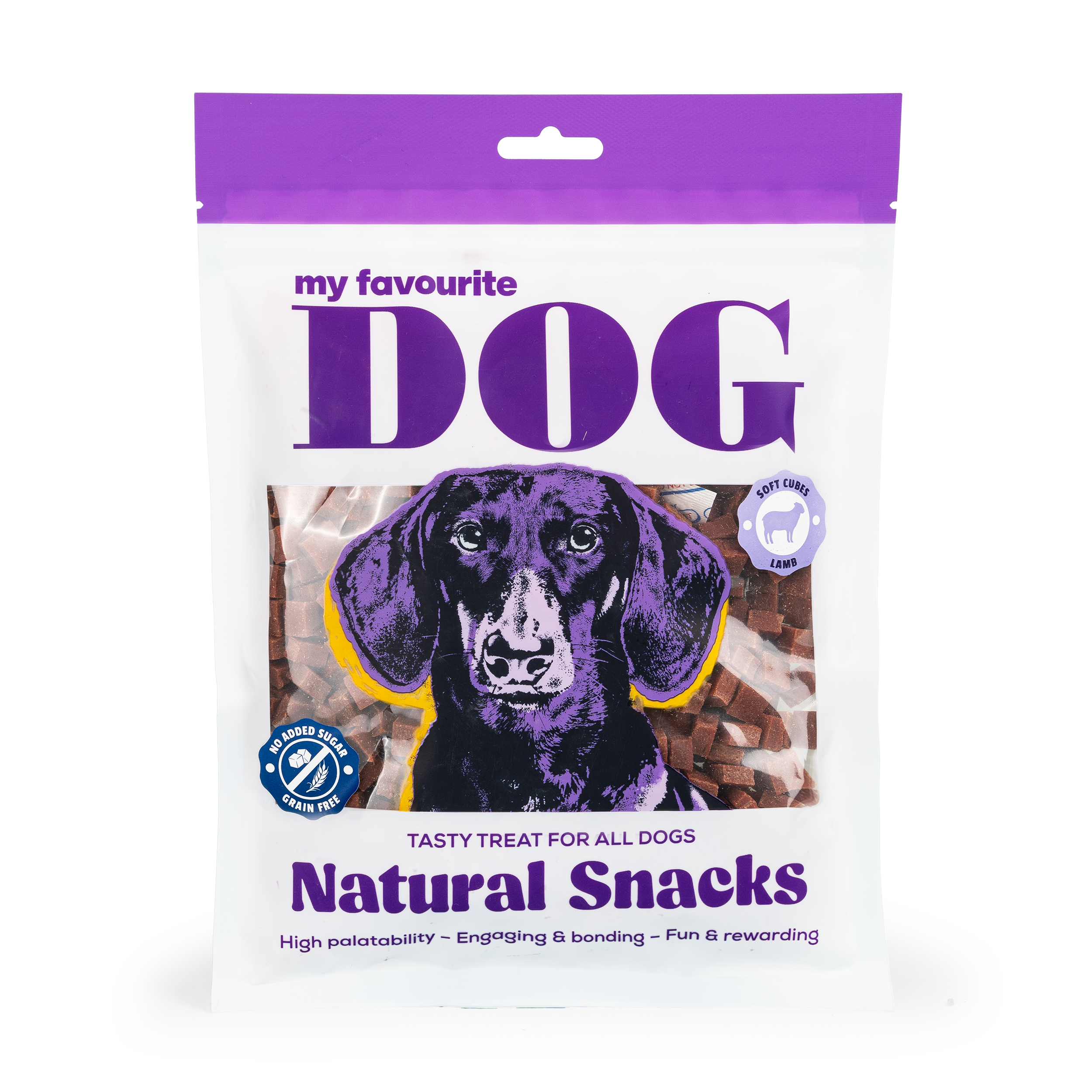 Hundelam terning, 0,5 cm, 400 g