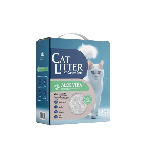 CANEM - Kattesand Aloe Vera 10L - Katt - Helse og pels - Hygiene - Drikkefontener - Dyrekassen.no