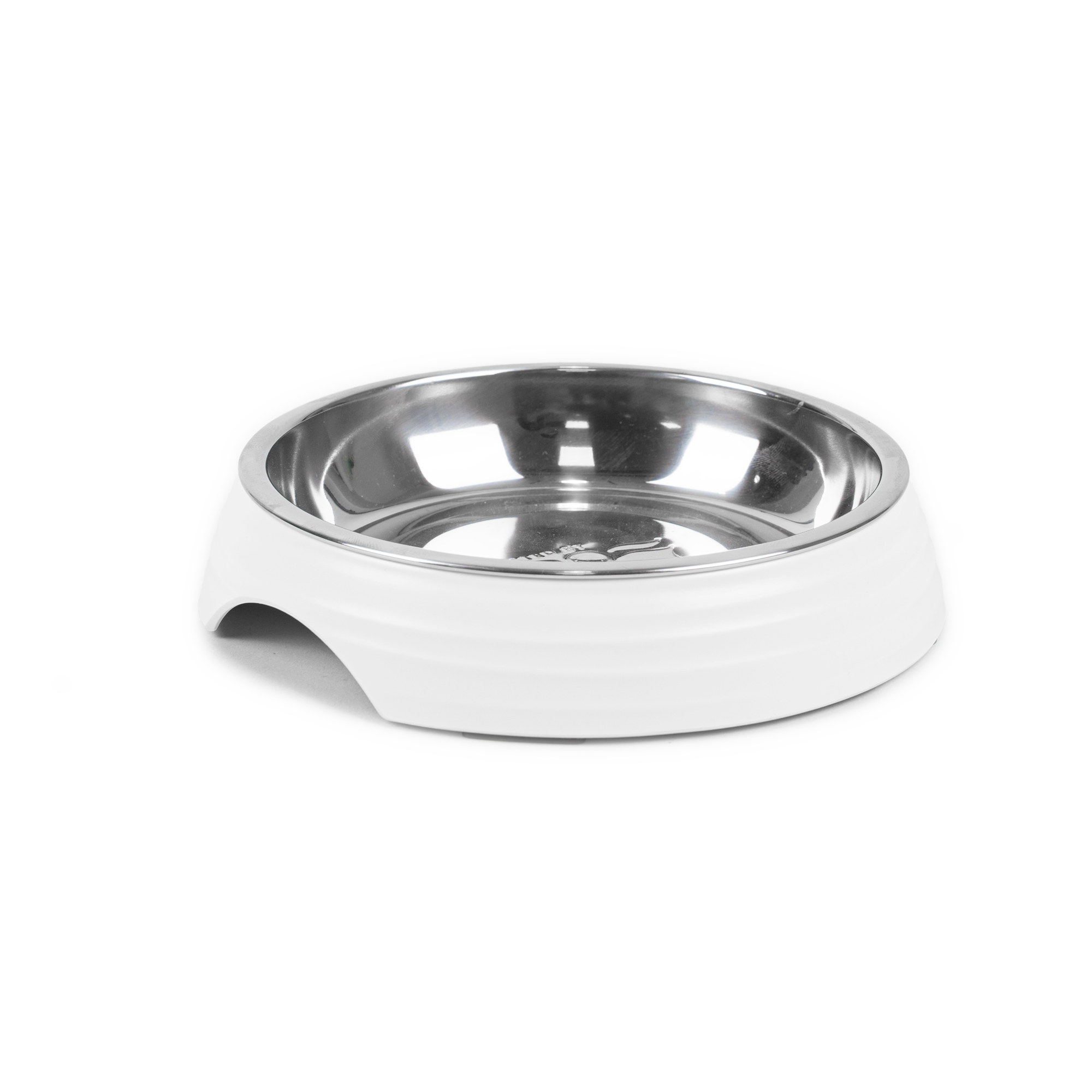 Matskål for katt Ripple White S/M, 200 ml, 14x14x3 cm