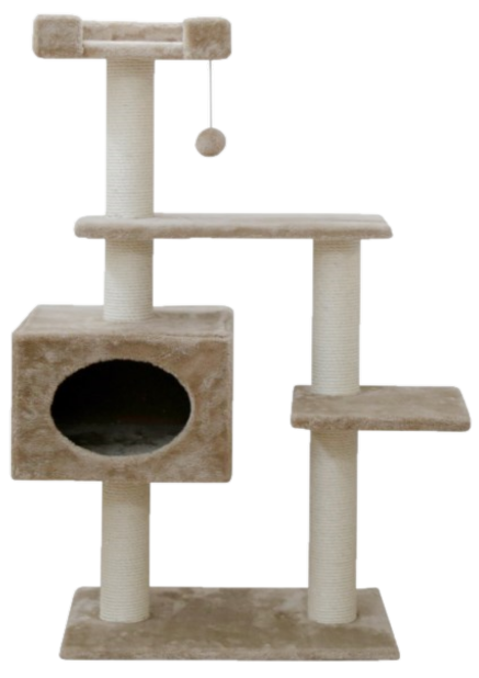 KerblPet Tømmerhytte Emmy 121cm Beige