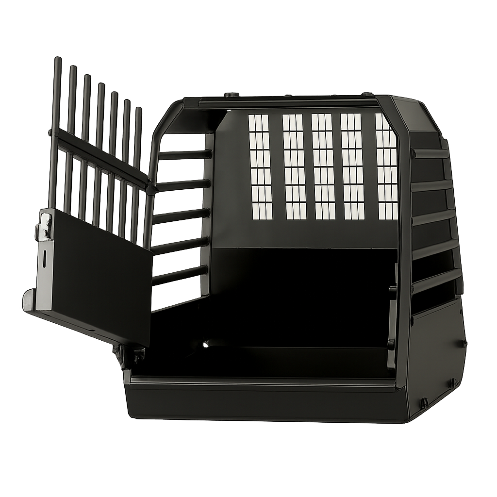 MimSafe Dog Cage Single Black Edition