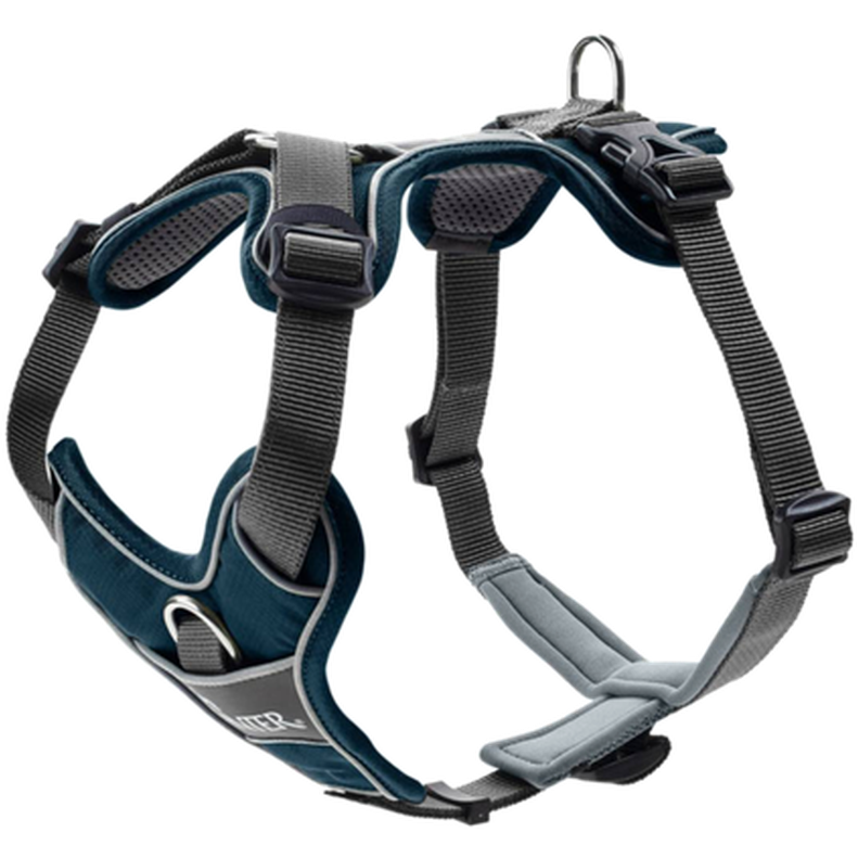 Hunter - Dog Harness Divo Blue Medium - Hund - Hundebur - Hundeseler - Dyrekassen.no