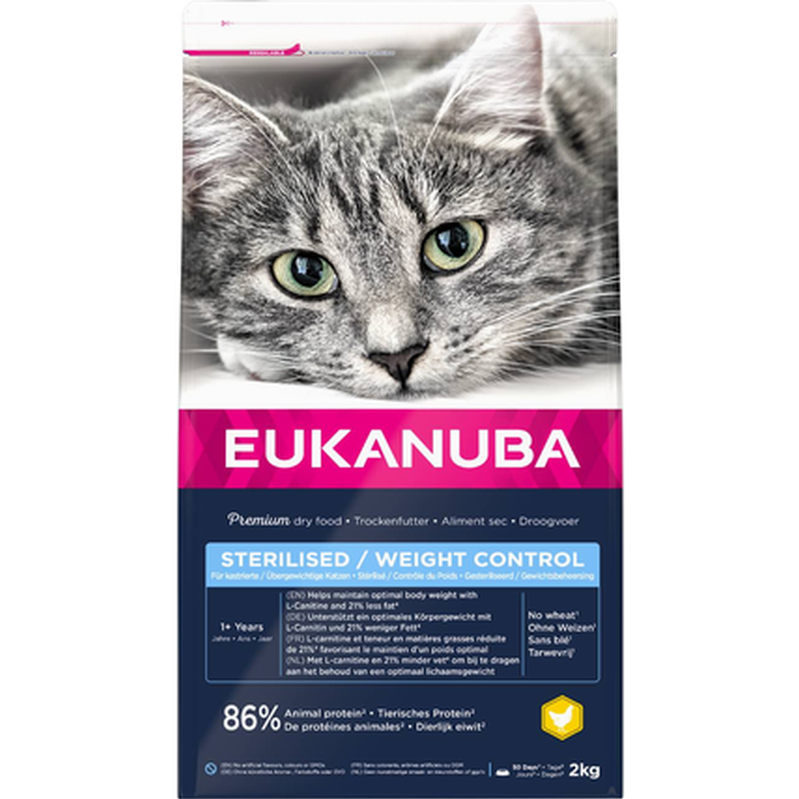 Katt voksen sterilisert/vektkontroll 10 kg