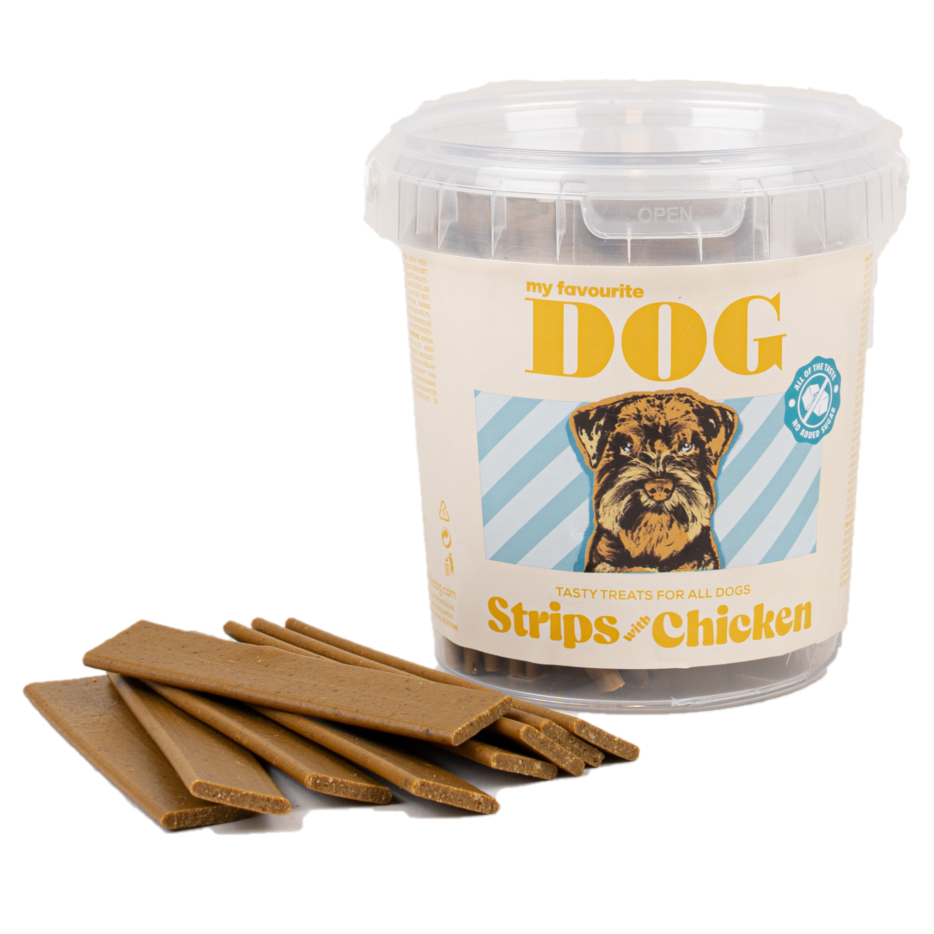My favourite DOG - Strips med kylling 500 g - Hund - Hundegodteri - Dyrekassen.no