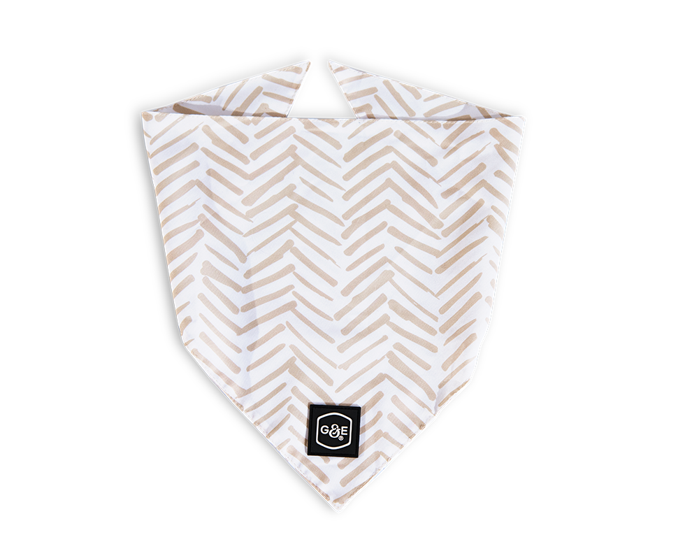 Bandana Chicish XXS/XS, 48 cm mønstret