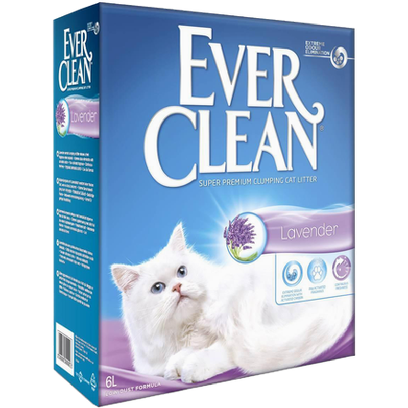 Ever Clean - Fresh Lavender - Kattesand 10 L - Katt - Helse og pels - Hygiene - Kattesand - Dyrekassen.no