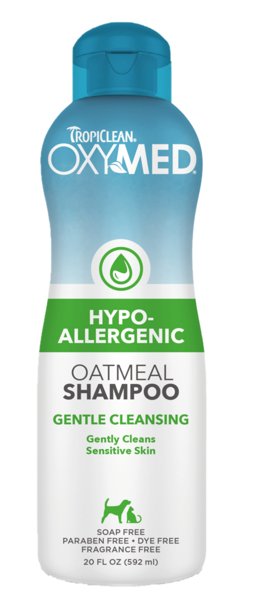 TropiClean - OxyMed allergivennlig sjampo for kjæledyr 355 ml - Hund - Hundepleie - Shampoo og balsam - Dyrekassen.no