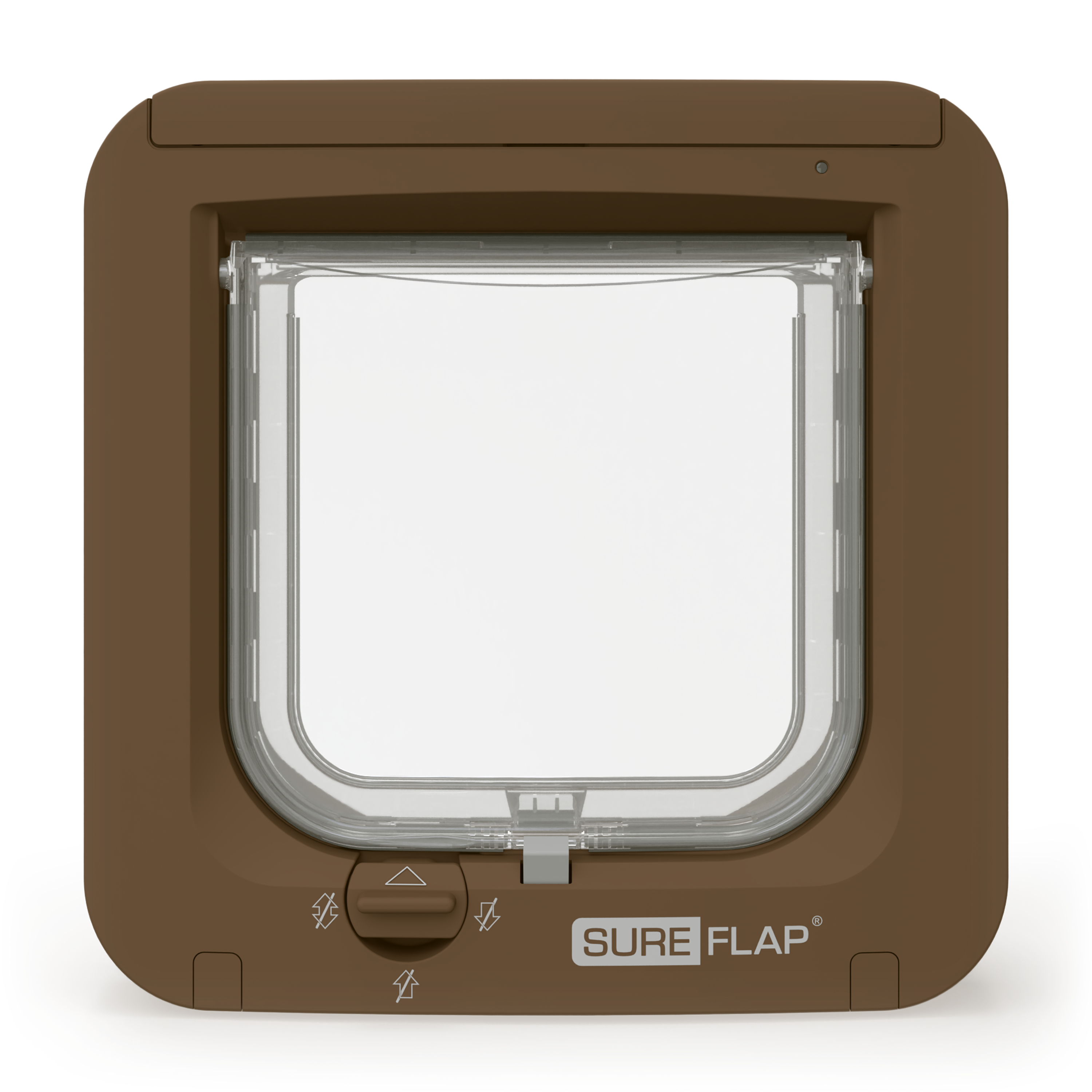 SureFlap - Microchip Cat Flap brun - Katt - Helse og pels - Hygiene - Katteluker - Dyrekassen.no