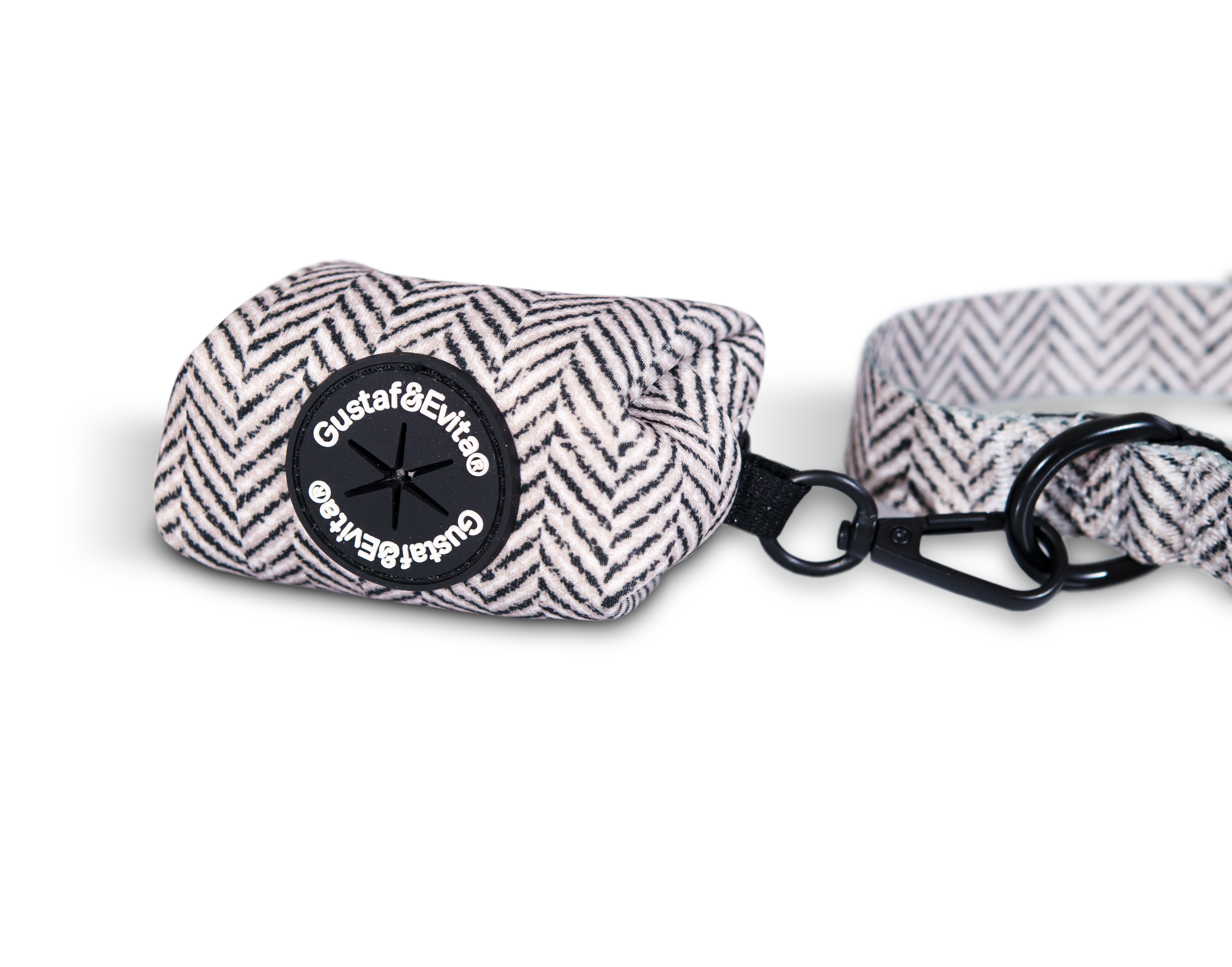 Gustaf och Evita Bæsjeposeholder Modish One size, 10x8cm Mønstret