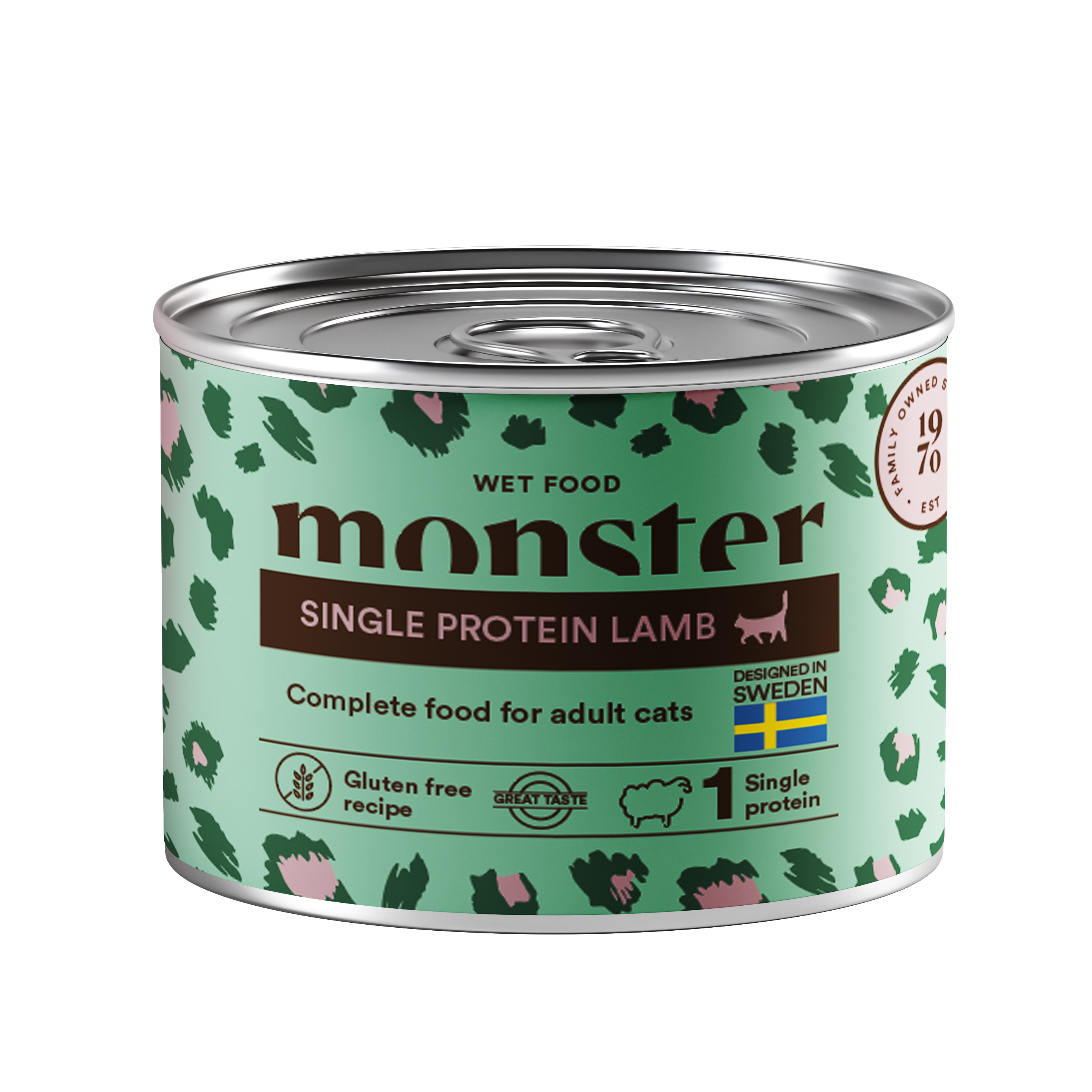 Monster Pet Food Katt Adult Single Protein Lamb Can 200 g