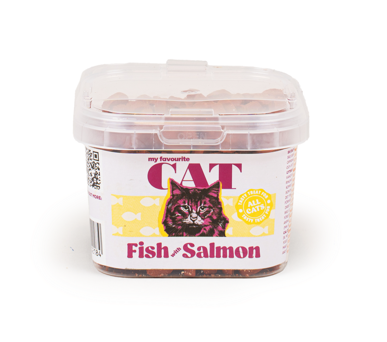 My favourite CAT - Fisk med laks 140 g - Katt - Helse og pels - Hygiene - Godbiter - Dyrekassen.no